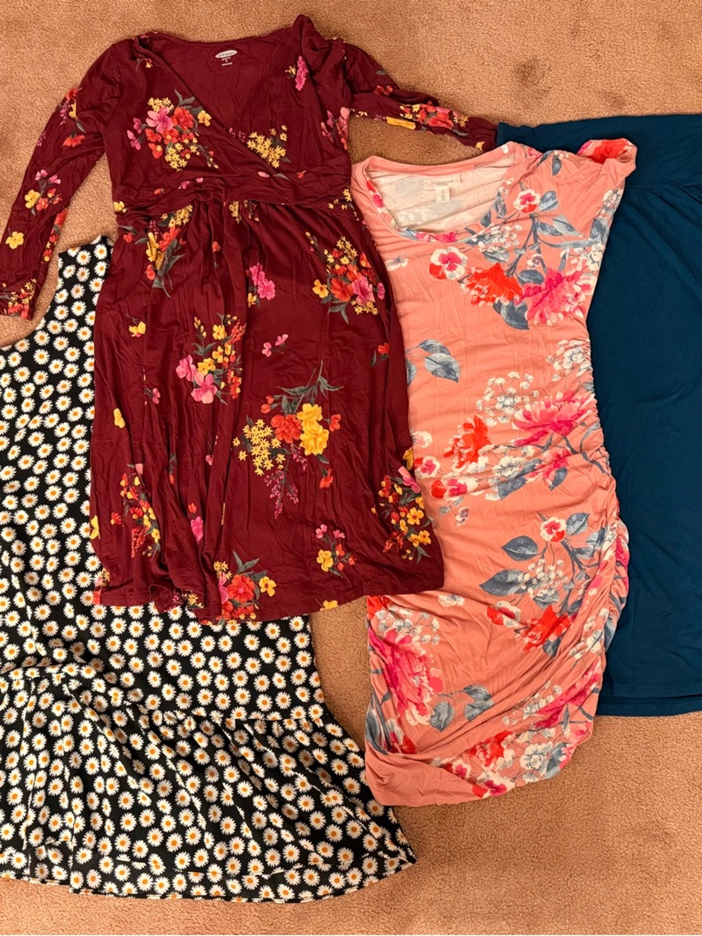 Set of 4 Maternity Dresses - Medium